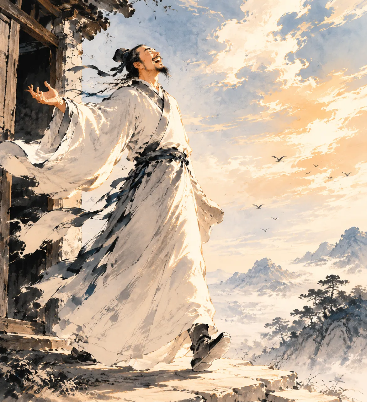 侧光