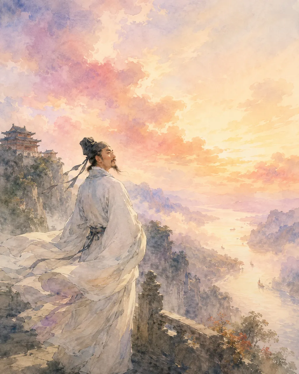中景